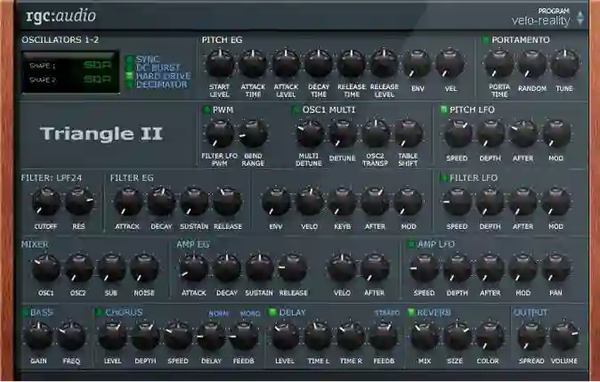 Cakewalk Triangle II v1.1 VSTi x86 WiN-HY2ROG3N