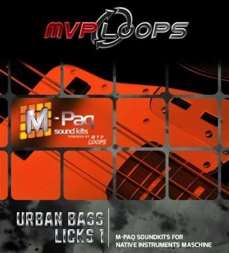 MVP Loops Urban Bass Licks Vol.1 WAV MASCHiNE KiT