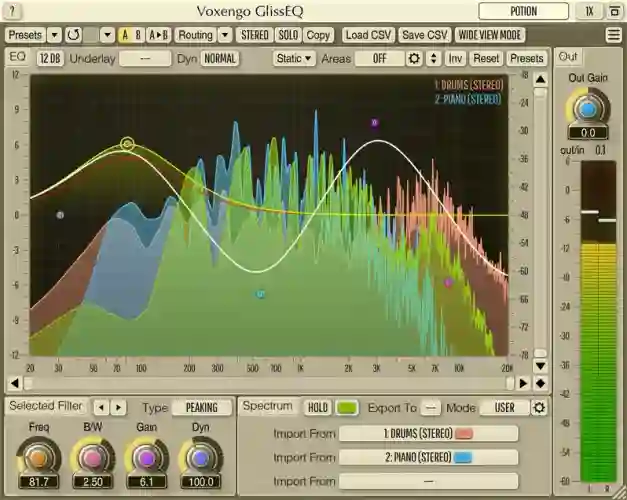 Voxengo GlissEQ v3.18 VST2 VST3 x86 x64 WiN-TCD-MaGeSY