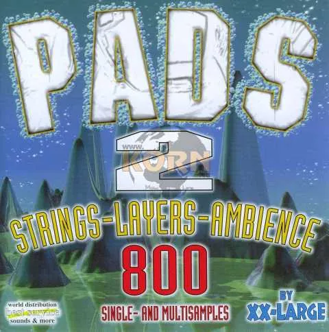 XXLarge 800 PADS Vol.2 WAV