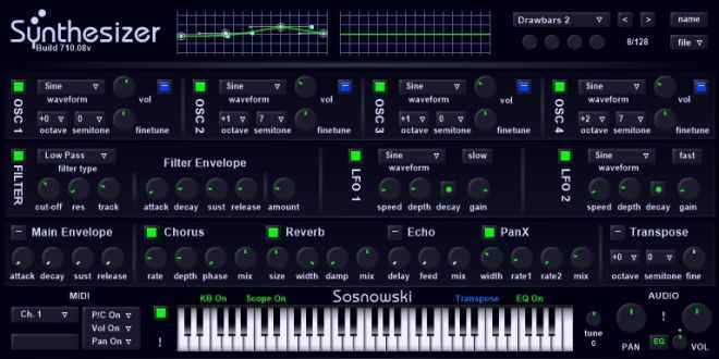 Sosnowski Synthesizer Build 710.08 VSTi x86 WiN-peace out