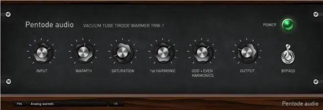 TRW-1 Vacuum Tube Triode Warmer VST x86 WiN-MaGeSY