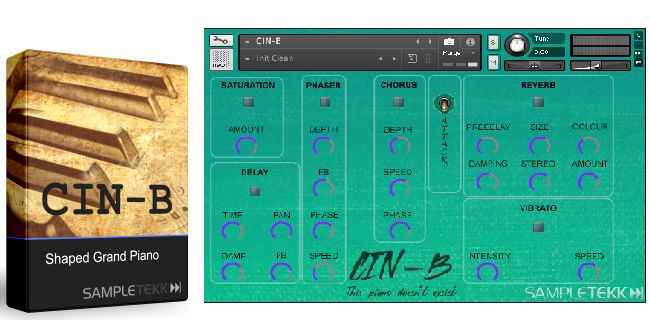 Cin-B Shaped Grand Piano KONTAKT EXS24 SFZ-SYNTHiC4TE-MaGeSY