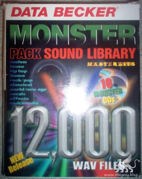 DataBecker-Masterbits Monster Pack Sound Library 12,000 Sample CD collection (FULL PACK)