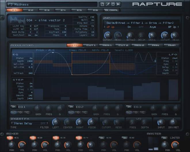 Cakewalk Rapture v2.0.5.x WiN MAC FULL-R2R-HEXWARS