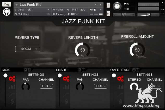 Jazz Funk Kit Extended KONTAKT