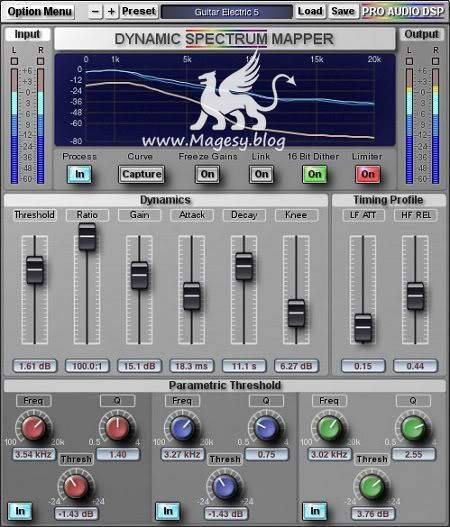 Dynamic Spectrum Mapper v1.3.3 AU VST RTAS OSX iNTEL-XVX