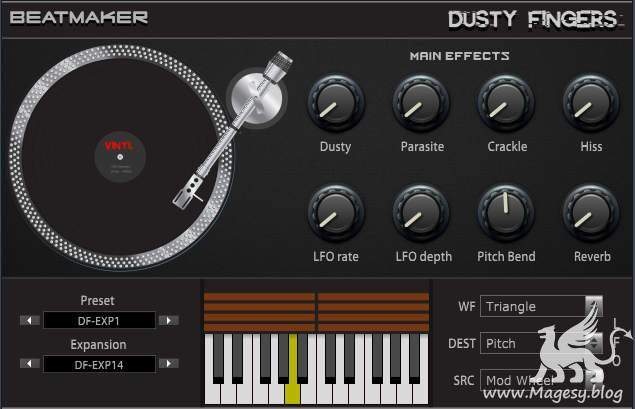 Dusty Fingers v1.0.1 AU VST WAV AiFF WiN MAC