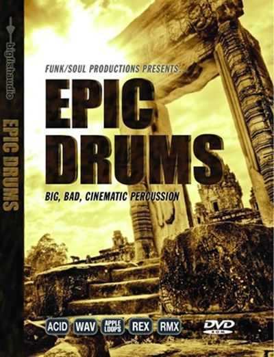 Epic Drums KONTAKT AiFF DVDR-AiRiSO