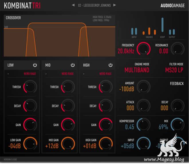 Kombinat Tri v3.1.0 WiN MAC LiNUX RETAiL-SYNTHiC4TE