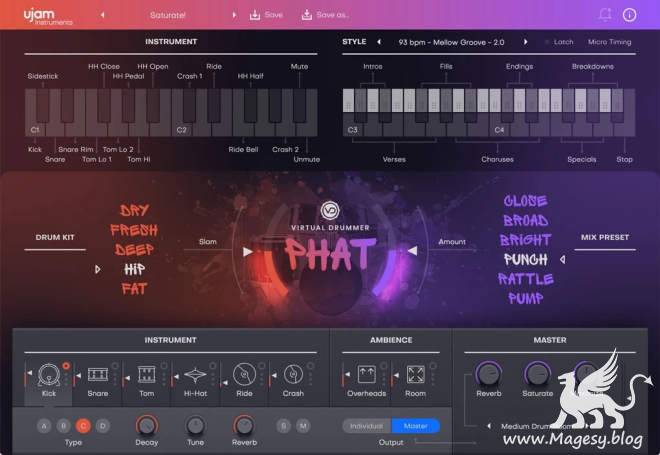 Virtual Drummer PHAT v2.4.1 U2B macOS-MORiA