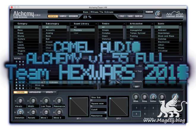 Alchemy v1.55.0.3366 FULL macOS READ NFO-HEXWARS
