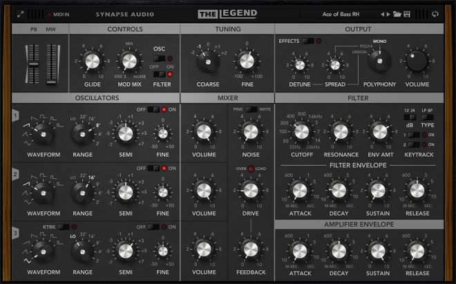 The Legend v1.5.0 AAX AU VST2i VST3i x64 WiN MAC-R2R