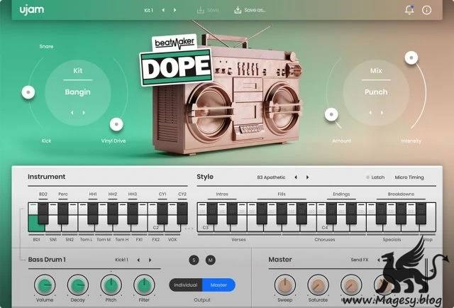 DOPE v2.1.2 AAX AU VSTi 64Bit macOS-MORiA