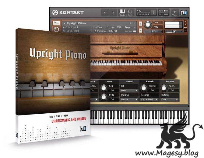 Upright Piano v1.3.0 LiTE KONTAKT