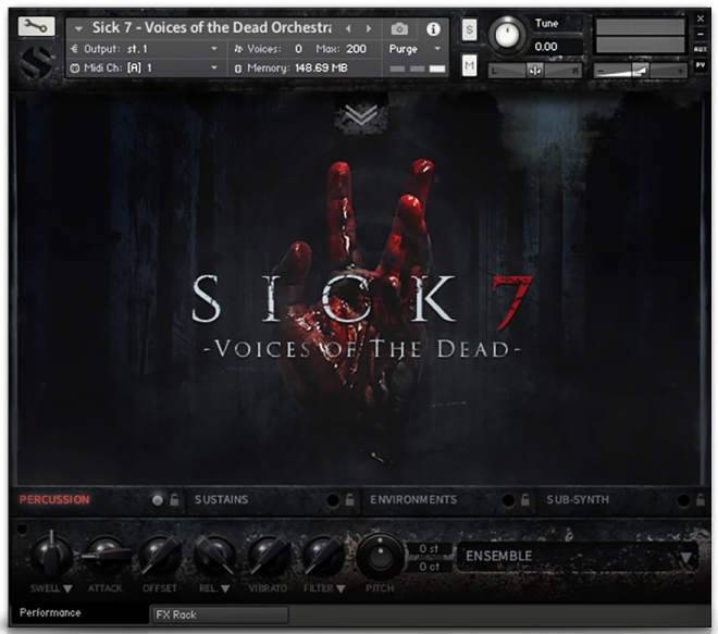 Sick 7 Voices Of The Dead KONTAKT