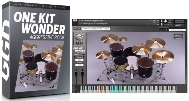 One Kit Wonder Aggressive Rock v1.0.0 KONTAKT