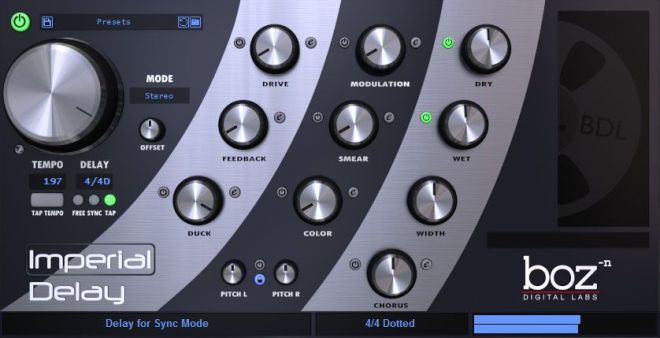 Imperial Delay v1.5.11 VST2 VST3 x86 x64 WiN