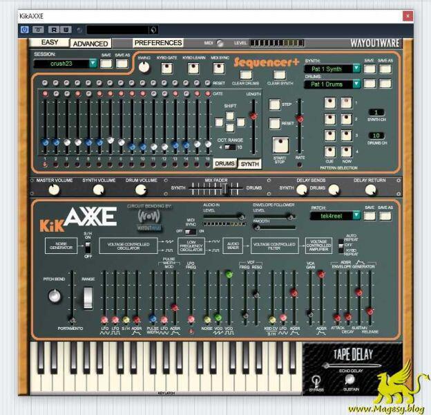 Way Out Ware KikAXXE v1.1.0.2 UB VSTi RTAS WiN MAC