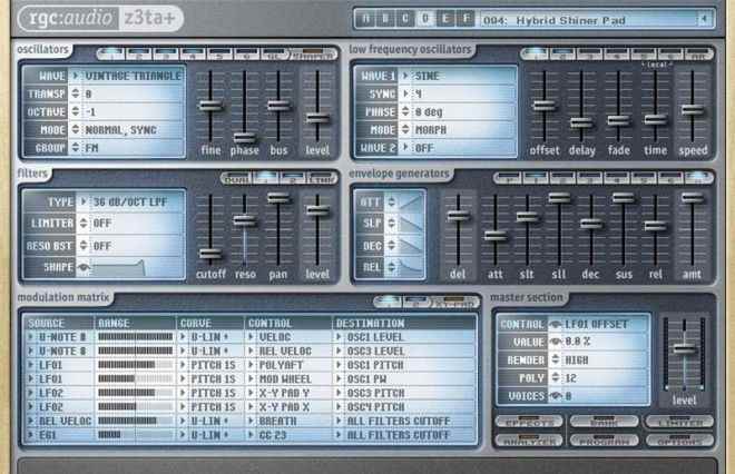 Cakewalk Z3TA+ v1