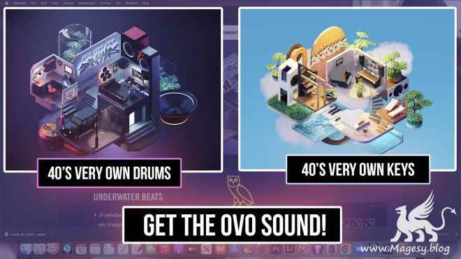 40’S VERY OWN DRUMS & KEYS KONTAKT