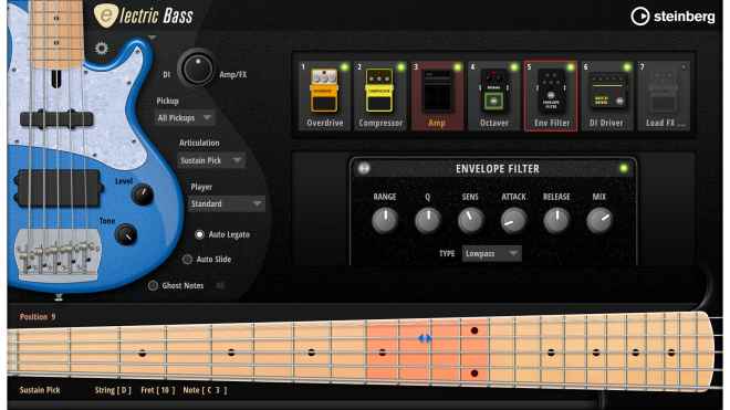 Electric Bass Content for HALion