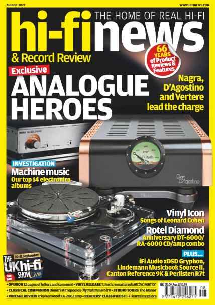 Hi-Fi News August 2022