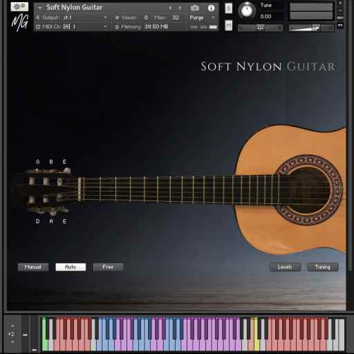 Soft Nylon Guitar KONTAKT