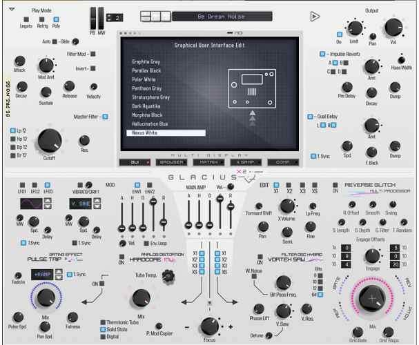 Glacius X v2.0.0 HYBRiD WAVE SYNTHESiZER RE-R2R