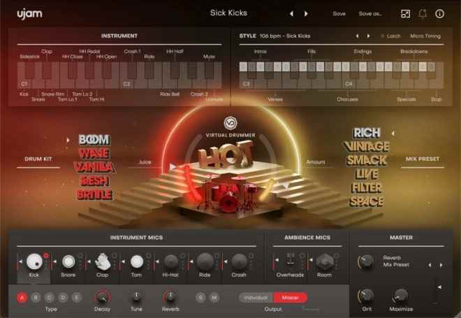 Virtual Drummer HOT v2.4.0 U2B macOS-MORiA