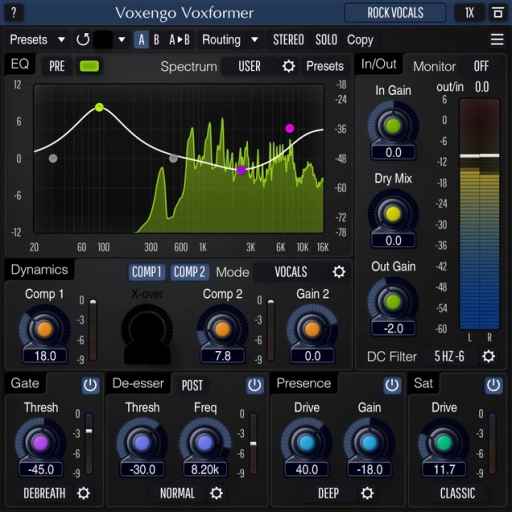 Voxformer v2.22 AAX VST2 VST3 x86 x64 WiN-TCD