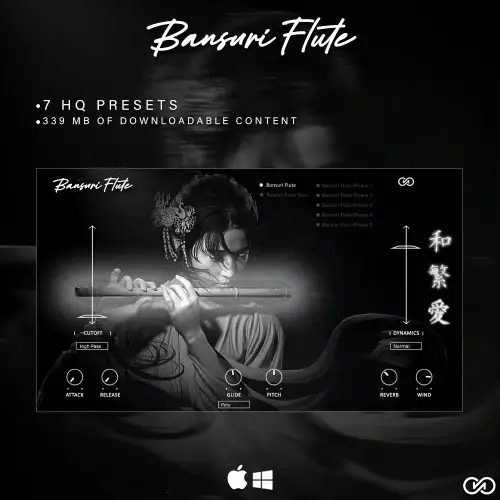Bansuri Flute VSTi AU VST3 x64 WiN MAC