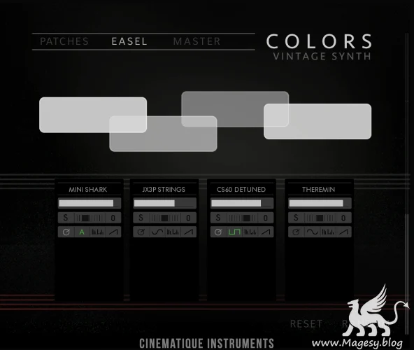 Colors Vintage Synth For HALion-MaGeSY
