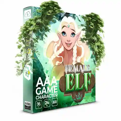 AAA Game Character: Female Elf WAV-FANTASTiC