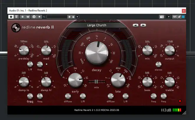 112dB Redline Reverb 2 v1.0.1 AAX VST3 x64 WiN-R2R