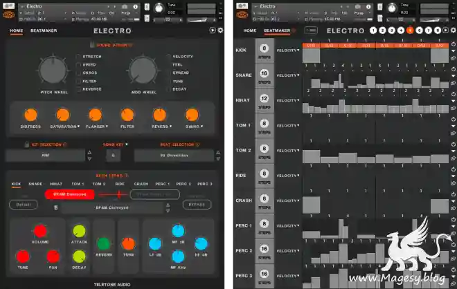 Electro For KONTAKT-MaGeSY