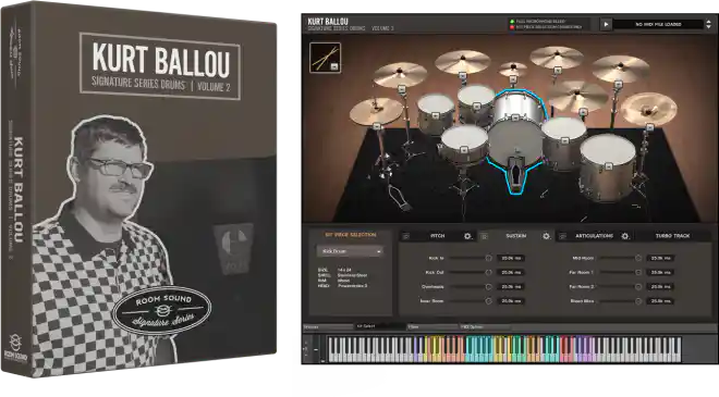 Kurt Ballou Signature Series Drums Vol.II KONTAKT-MaGeSY