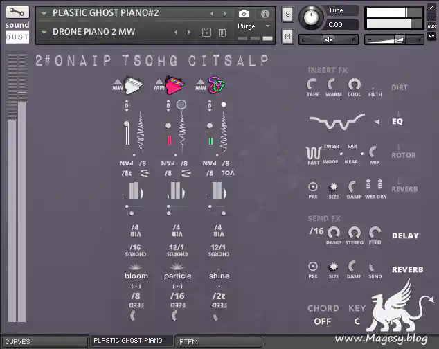 Plastic Ghost Piano Vol.2 KONTAKT-MaGeSY