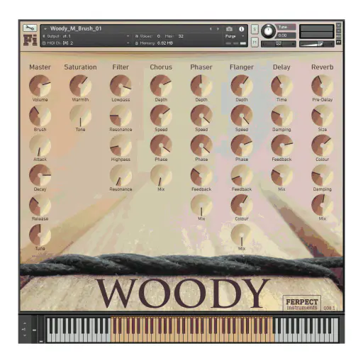 Woody African Percussion KONTAKT-MaGeSY