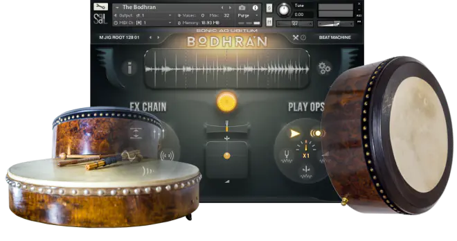 The Bodhran WAV KONTAKT-MaGeSY