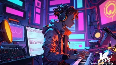 Creating Music Song Lyrics and Videos with Generative AI TUTORiAL-MaGeSY