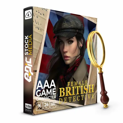 AAA Game Character British Female Detective WAV-FANTASTiC-MaGeSY