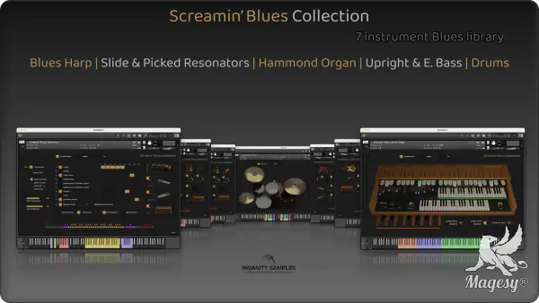 Screamin Blues Collection KONTAKT-MaGeSY