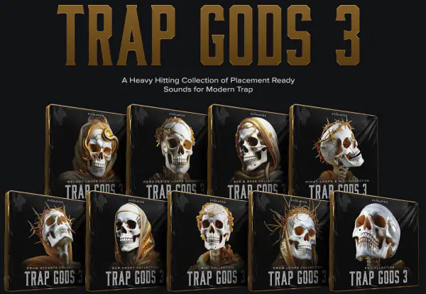 TRAP GODS 3 LAUNCH EDiTiON WAV MiDi-GTA-MaGeSY