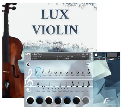 Lux Violin v1.1 KONTAKT-MaGeSY