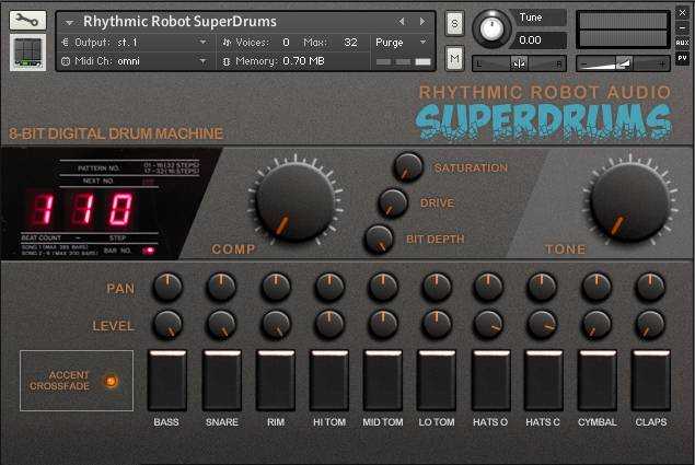 SuperDrums KONTAKT